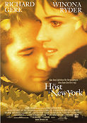 Höst i New York 2000 poster Richard Gere Winona Ryder Anthony LaPaglia Joan Chen Romantik