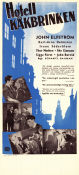 Hotell Kåkbrinken 1946 movie poster John Elfström Thor Modéen Sigge Fürst Schamyl Bauman Find more: Stockholm