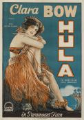 Hula 1927 movie poster Clara Bow