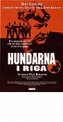 Hundarna i Riga 1995 poster Rolf Lassgård Björn Kjellman Benny Poulsen Pelle Berglund Text: Henning Mankell Hitta mer: Kurt Wallander Hitta mer: Skåne Poliser