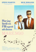 Hur jag lärde en FBI-agent att dansa Marengo 1992 poster Steve Martin Rick Moranis Joan Cusack Herbert Ross Dans Poliser