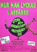 Hur man lyckas i affärer utan att egentligen anstränga sig 1967 movie poster Robert Morse Rudy Vallee