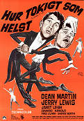 Living it Up 1954 movie poster Jerry Lewis Dean Martin Janet Leigh Norman Taurog Poster artwork: Walter Bjorne Dance Musicals