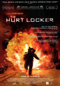 The Hurt Locker 2008 movie poster Jeremy Renner Anthony Mackie Brian Geraghty Kathryn Bigelow War Fire