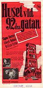 The House on 92nd Street 1945 movie poster William Eythe Lloyd Nolan Signe Hasso Henry Hathaway Film Noir