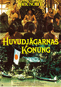 Huvudjägarnas konung 1989 poster Nick Nolte Nigel Havers John Milius Asien