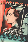 Today We Live 1933 movie poster Joan Crawford Gary Cooper Howard Hawks