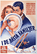 I de bästa familjer 1938 poster Robert Young Frank Morgan Mary Astor