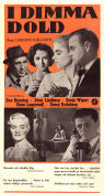 I dimma dold 1953 movie poster Sonja Wigert Eva Henning Sven Lindberg Sture Lagerwall Georg Rydeberg Lars-Eric Kjellgren Telephones