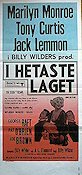Some Like it Hot 1959 movie poster Marilyn Monroe Jack Lemmon Tony Curtis Billy Wilder Ladies