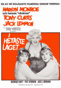 Some Like it Hot 1959 movie poster Marilyn Monroe Jack Lemmon Tony Curtis Billy Wilder Ladies