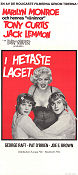 Some Like it Hot 1959 movie poster Marilyn Monroe Jack Lemmon Tony Curtis Billy Wilder Ladies