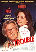 I Love Trouble 1994 poster Nick Nolte Julia Roberts Saul Rubinek Charles Shyer