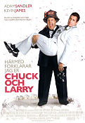 I Now Pronounce You Chuck and Larry 2007 poster Adam Sandler Kevin James Jessica Biel Dennis Dugan