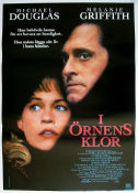 Shining Through 1992 movie poster Michael Douglas Melanie Griffith Liam Neeson David Seltzer