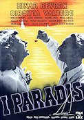 I paradis 1941 movie poster Einar Beyron Birgitta Valberg