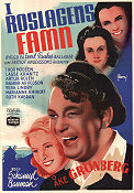 I Roslagens famn 1945 movie poster Åke Grönberg Artur Rolén Vera Lindby Schamyl Bauman Music: Evert Taube Skärgård Musicals Eric Rohman art