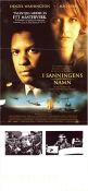 I sanningens tjänst 1995 poster Sean Connery Laurence Fishburne Arne Glimcher