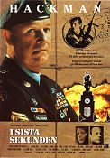 I sista sekunden 1989 poster Gene Hackman Tommy Lee Jones Joanna Cassidy Andrew Davis