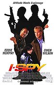 I Spy 2002 movie poster Eddie Murphy Owen Wilson Famke Janssen Betty Thomas Agents