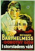 The Beautiful City 1925 movie poster Richard Barthelmess Dorothy Gish