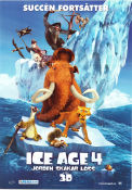 Ice Age: Continental Drift 2012 movie poster Ray Romano Steve Martino Animation