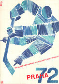 Ice Hockey World Championship Praha 1972 poster Winter sports Poster from: Czechoslovakia