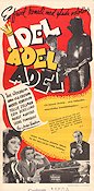 Idel ädel adel 1945 movie poster Åke Söderblom Annalisa Ericson Margit Manstad Tollie Zellman Erik Berglund Anders Henrikson