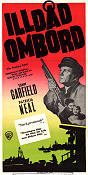 Illdåd ombord 1950 poster John Garfield Patricia Neal Michael Curtiz