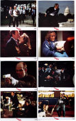 In the Line of Fire 1993 lobby card set Clint Eastwood John Malkovich Rene Russo Wolfgang Petersen Guns weapons