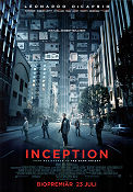 Inception 2010 movie poster Leonardo DiCaprio Joseph Gordon-Levitt Ellen Page Christopher Nolan Cult movies