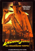 Indiana Jones and the Temple of Doom 1984 movie poster Harrison Ford Kate Capshaw Ke Huy Quan Steven Spielberg Find more: Indiana Jones Adventure and matine