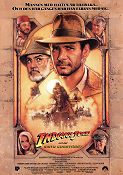 Indiana Jones and the Last Crusade 1989 movie poster Harrison Ford Sean Connery Alison Doody Denholm Elliott River Phoenix Steven Spielberg Poster artwork: Drew Struzan Find more: Indiana Jones