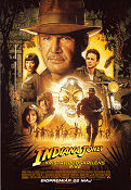 Indiana Jones och kristalldödskallens rike 2008 poster Harrison Ford Cate Blanchett Shia LaBeouf Steven Spielberg Hitta mer: Indiana Jones