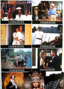 Indochine 1992 lobbykort Catherine Deneuve Vincent Perez Linh-Dan Pham Régis Wargnier Asien