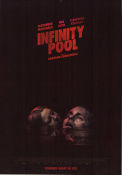 Infinity Pool 2023 movie poster Cleopatra Coleman Alexander Skarsgård Dunja Sepcic Brandon Cronenberg