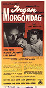 Ingen morgondag 1957 movie poster Jarl Kulle Margit Carlqvist Lars Ekborg Arne Mattsson