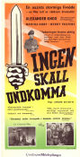 Ingen skall undkomma 1944 poster Marsha Hunt Alexander Knox Henry Travers André De Toth Krig Hitta mer: Nazi