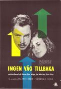 Ingen väg tillbaka 1953 poster Ivan Desny Ruth Niehaus René Deltgen Victor Vicas