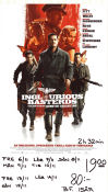 Inglourious Basterds 2009 movie poster Brad Pitt Christoph Waltz Melanie Laurent Quentin Tarantino Find more: Nazi