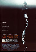 Insomnia 2002 movie poster Al Pacino Robin Williams Hilary Swank Christopher Nolan