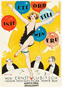 So This Is Paris 1926 movie poster Monte Blue Patsy Ruth Miller Ernst Lubitsch