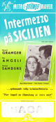 The Light Touch 1951 movie poster Stewart Granger Pier Angeli George Sanders Richard Brooks