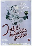 Intill helvetets portar 1948 movie poster Lars Hanson Gunnel Broström Find more: Stockholm