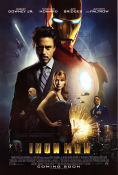 Iron Man 2008 movie poster Robert Downey Jr Gwyneth Paltrow Terrence Howard Jon Favreau Find more: Marvel From comics