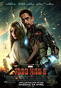 Iron Man 3 2013 movie poster Robert Downey Jr Gwyneth Paltrow Guy Pearce Shane Black Find more: Marvel