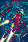 Iron man Mondo Limited litho No 63 of 120 2012 affisch Affischkonstnär: Kevin Tong Hitta mer: Mondo Hitta mer: Marvel Hitta mer: Comics