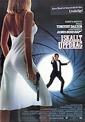 Iskallt uppdrag 1987 poster Timothy Dalton Maryam d´Abo Jeroen Krabbé John Glen