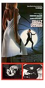 The Living Daylights 1987 movie poster Timothy Dalton Maryam d´Abo Jeroen Krabbé John Glen