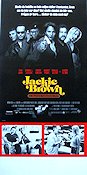Jackie Brown 1997 movie poster Pam Grier Michael Keaton Robert De Niro Quentin Tarantino